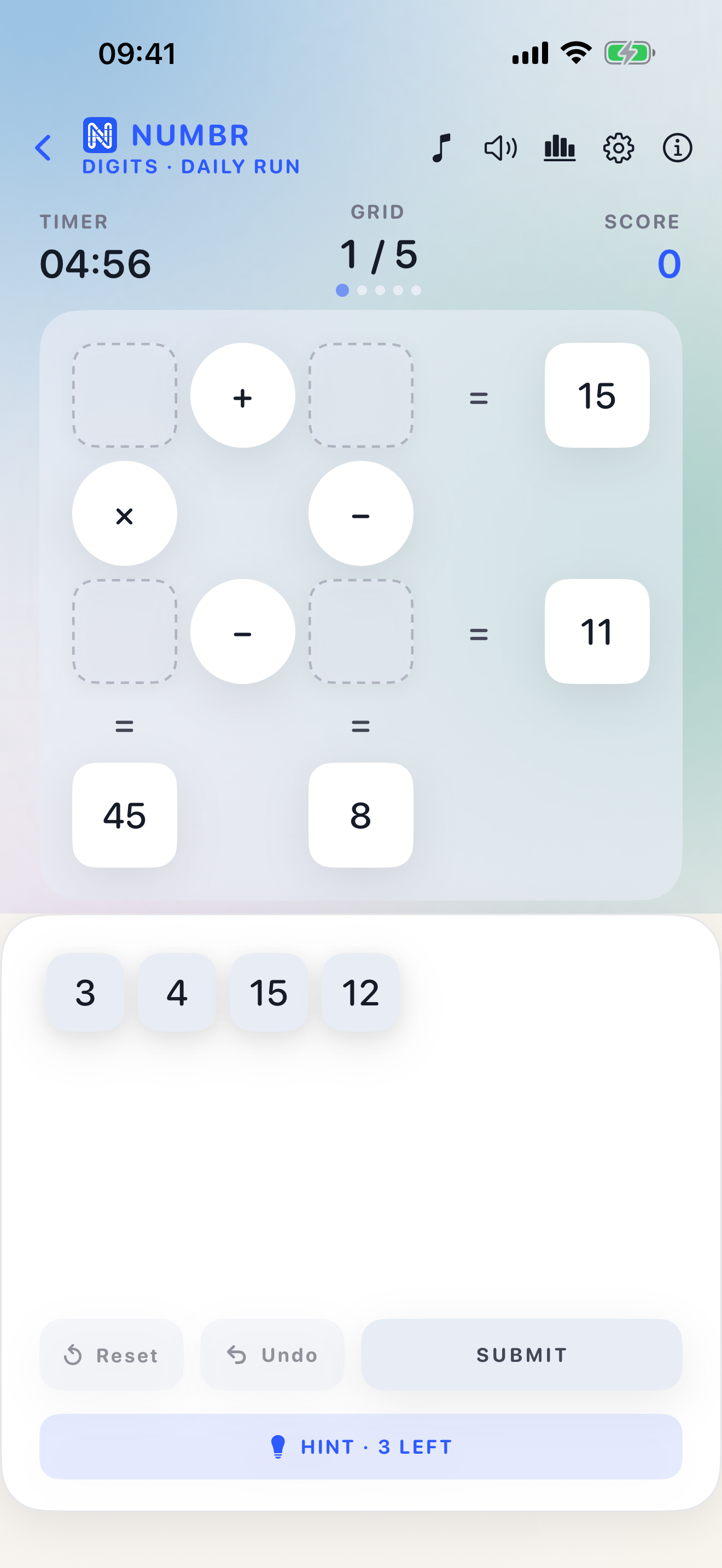Numbr screenshot 2